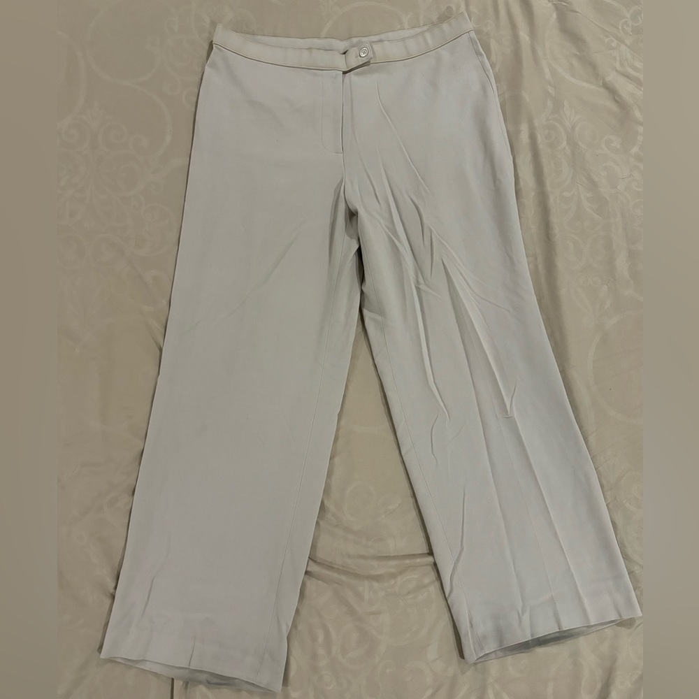 Haggar cream dress pants